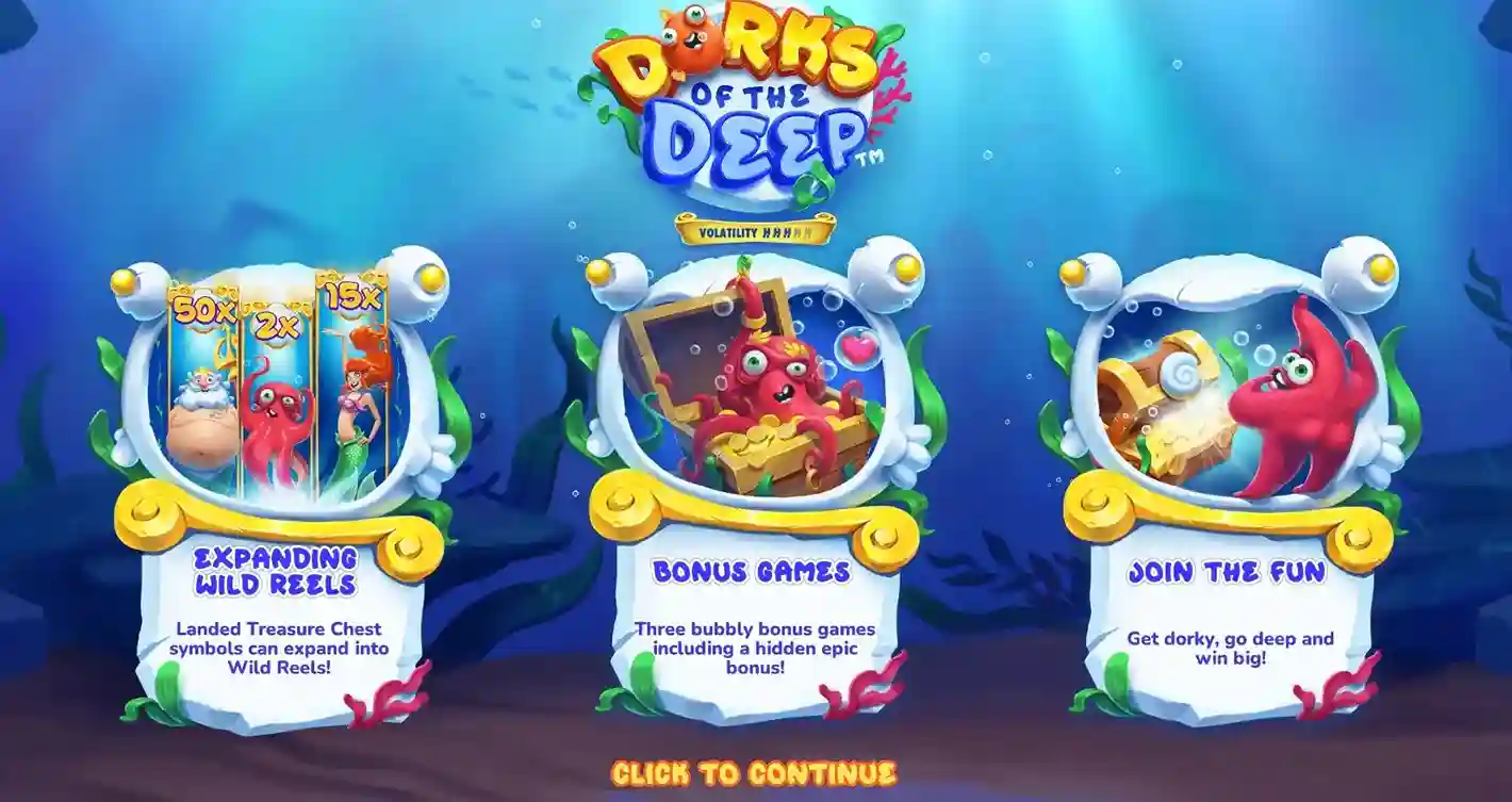 Slot game screen showing underwater symbols, paylines, and jackpot options.